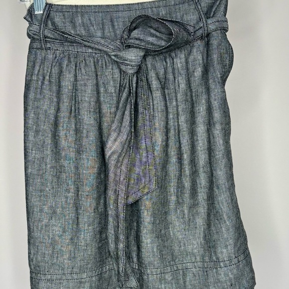 Banana Republic Chambray Tie-Waist Skirt – Women’s Size 4 - Picture 3 of 4